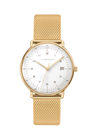 Watch Junghans Woman Max Bill Damen in Steel yellow gold plated 47/7452.46